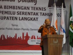 Diikuti 11 Parpol, Syah Afandin Buka Bimtek Pemilu 2024