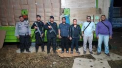 Polres Palas Kawal Distribusi Logistik Surat Suara Pemilu 2024