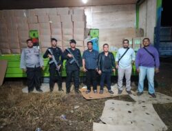 Polres Palas Kawal Distribusi Logistik Surat Suara Pemilu 2024