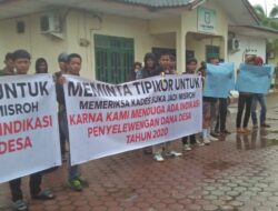 KORPUS API Sumut Datangi Inspektorat Sergai Meminta Periksa Kades Suka Jadi