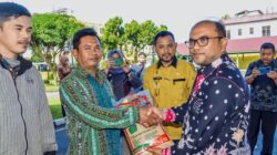 Ratusan Petani di Padangsidimpuan Terima Bantuan Bibit Padi Gemas El-Nino