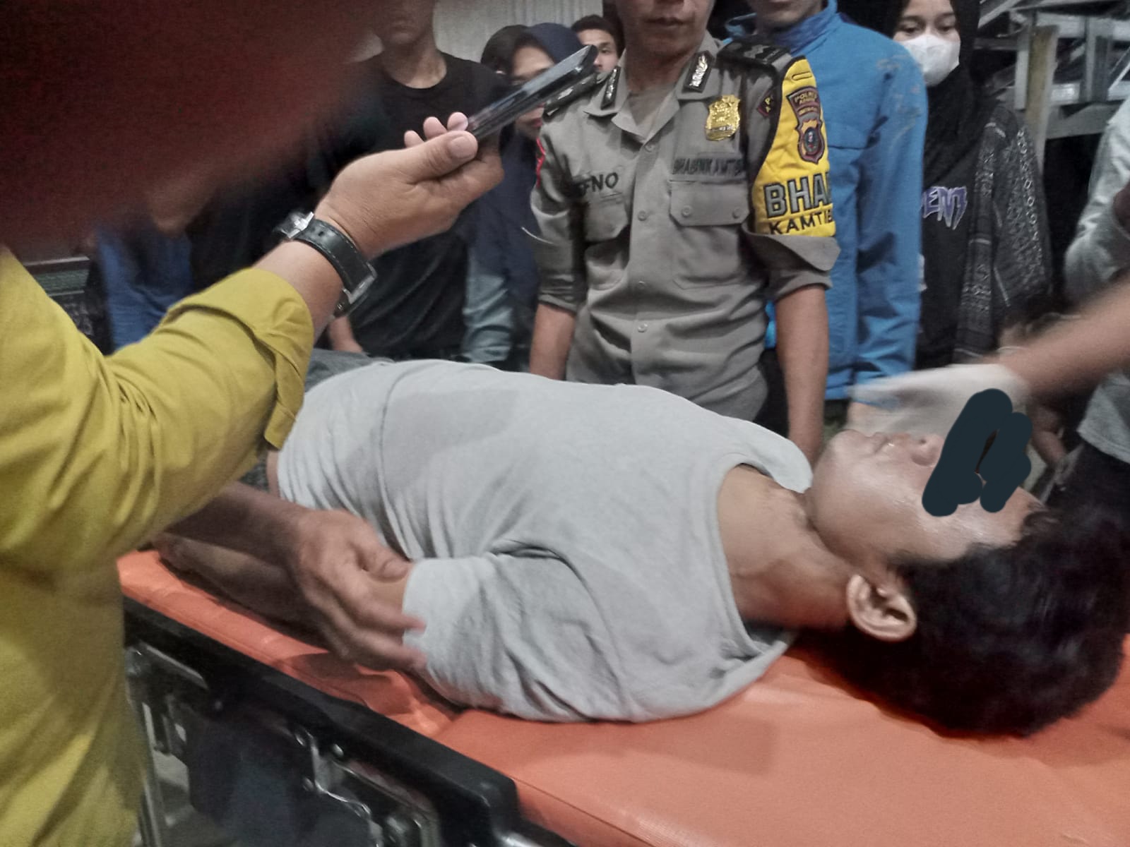 Pemuda lajang asal BP. mandoge bunuh diri di Masjid Al Amin Pulau Rakyat. (Berita Sore/Paimin)