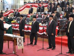 Ketua DPRD Medan Lantik Empat Anggota PAW