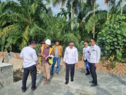 Kanwil Kemenkumham Sumut Evaluasi Pembangunan IPAL di Lapas Labuhan Ruku