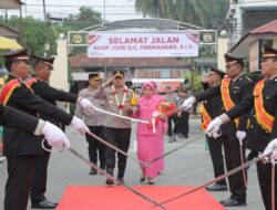 Sertijab Kapolres Batubara, Pejabat Baru AKBP Taufiq Hidayat Thayeb