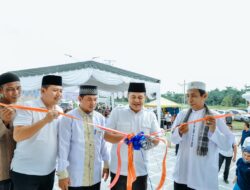 Bupati Batubara dan Wadirreskrimsus Poldasu Resmikan Masjid H OK Abdul Jalil