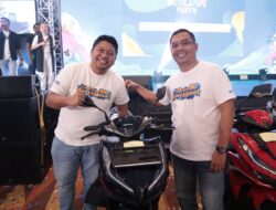 Pekerja BRI Medan Iskandar Muda Menangkan Grandprize Sepeda Motor