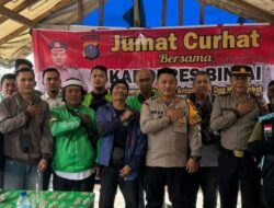 Kapolres Binjai Kembali Tatap Muka dengan Ojol