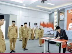 Kado Akhir Jabatan Zahir Lantik 33 Pejabat Lingkungan Pemkab Batu Bara