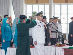Pj Gubsu Lantik Pj Bupati Batubara Nizhamul