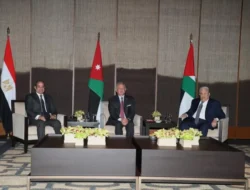 Yordania – Mesir – Palestina Tolak Israel Gusur Warga Palestina