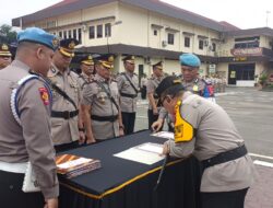 Kapolrestabes Medan Ganti Kasat Reskrim Dan Sejumlah Kapolsek
