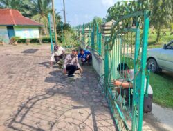 Sambut HUT Satpam Ke-43 Polres Batubara Deklarasi Pemilu Damai