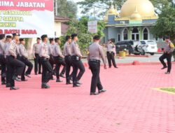 Sat Samapta Polres Batu Bara Rutin Latihan PBB