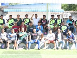 BRI BO Medan Thamrin Gelar Olahraga Bersama PT Terminal Peti Kemas