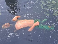 Kinoy Tewas Di Dalam Tambak Udang Kota Pari Pantai Cermin.