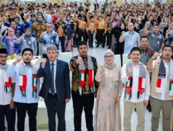 Bobby Nasution Serahkan Donasi Rp1 Miliar Untuk Palestina