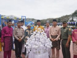Ustad Ucai Tausiyah Tabligh Akbar Di HUT Ke-274 Langkat