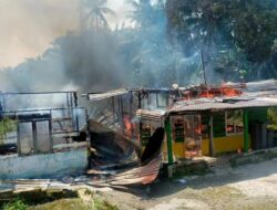 Tiga Rumah Terbakar Di Binjai