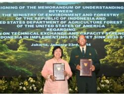 AS – RI Tandatangani Perjanjian Dukung Kehutanan dan Tata Guna Lahan
