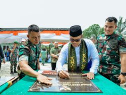 Gapura Dan Rumah Jaga Yonif 126/KC Diresmikan