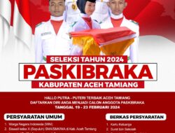 Pendaftaran Capaska Aceh Tamiang Dibuka