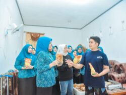 Pj UP2K TP PKK Batubara Apresiasi Kemasan UMKM Desa Bangun Sari