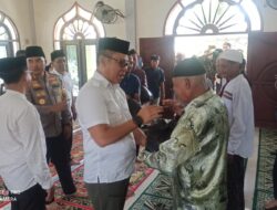 Pj Bupati & Polres Batu Bara Salurkan Bansos Ke Desa Sentang