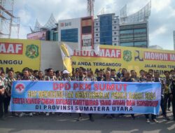 Seratusan Massa PKN Sumut Gelar Aksi Pemilu Damai