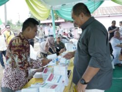 Wakil Bupati Asahan Dan Keluarga Nyoblos Di TPS 05 Lingkungan II Kel. Selawan