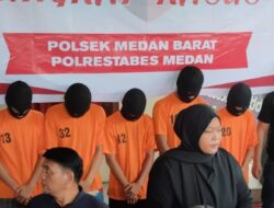 Polisi Ringkus Lima Pelajar Pelaku Begal
