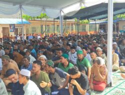 Lapas Kelas IIA Labuhan Ruku Gelar Peringatan Isra’ Mi’raj Nabi Muhammad SAW 1445 H