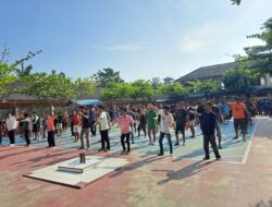 Usai Olahraga WBP Kembali Ke Blok Kamar Hunian