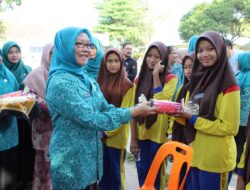 Cegah Stunting, Pj.Ketua TP PKK Batu Bara Berikan Tablet Tambah Darah
