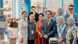 Presiden Dan Ibu Negara Kunjungi Stand Dekranasda Kota Medan di INACRAFT 2024