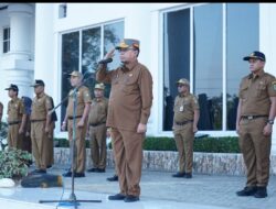 Sekdakab Asahan Pimpin Apel Gabungan  Pebruari 2024