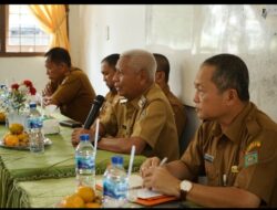 Bupati Asahan Kunjungi UPTD SD Dan SMP Negeri Kecamatan Meranti Dan Pulo Bandring