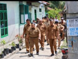 Bupati Tapsel Monitoring Persiapan Pemilu di Desa Sipangko