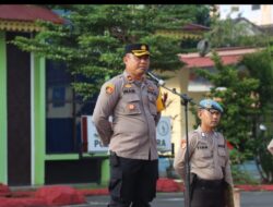 Polres Batubara Gelar Apel Pasukan Kontijensi