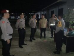 Samapta Polres Batubara Monitoring PPK Limapuluh Pasisir