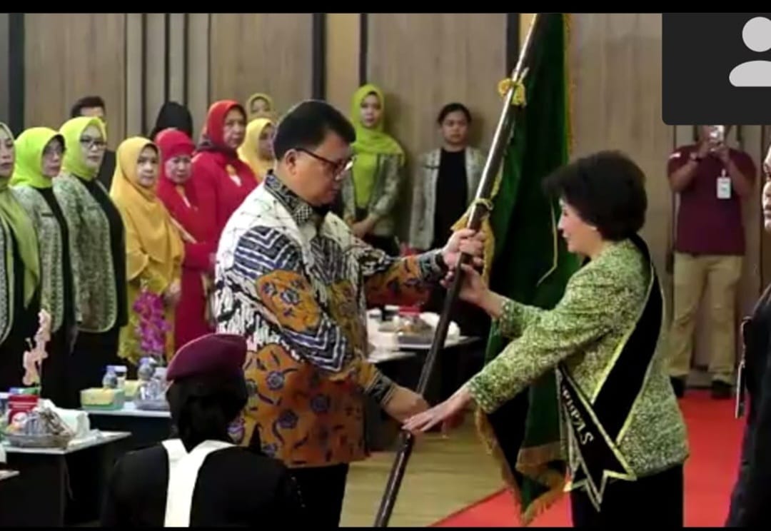 Paguyuban lbu-lbu Pemasyarakatan (PIPAS) Lapas Kelas IIA Labuhan Ruku hadiri puncak peringatan HUT PIPAS Ke-20 Tahun 2024 Kamis (29/2-2024). beritasore/alirsyah