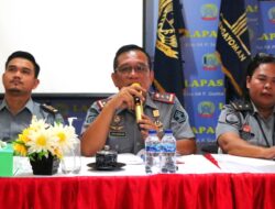 Kalapas Kelas IIA P. Siantar Pimpin Rapat Dinas Guna Satukan Persepsi Menuju WBK 2024