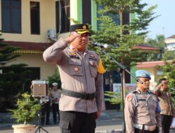 Polres Batubara Gelar Apel Ops Keselamatan Toba 2024