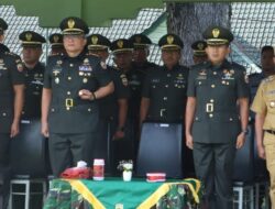 Wabup Simalungun Hadiri Upacara Penutupan Diktama TNI AD Gelombang II TA 2023