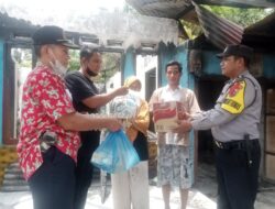 Kades Padang Mahondang Dan Camat Pulau Rakyat Bantu Korban Kebakaran