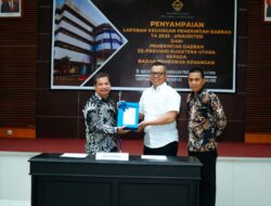 Pemkab Batu Bara Serahkan LKPD Anaudited TA 2023 Kepada BPK RI