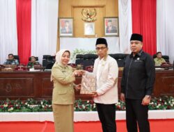 Pj Bupati Batubara Sampaikan Nota LKPJ Tahun 2023