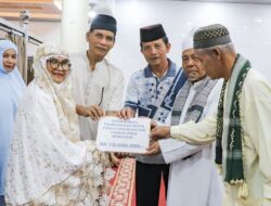 Wali Kota P. Sanțar Bersafari Ramadhan di Masjid Istiqomah