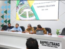 Tapsel Komit Jadikan RAD-PG Sebagai Instrumen Utama di Sektor Pangan dan Gizi