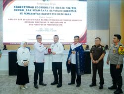 Pj Bupati Batubara Terima Kunjungan Tim Kemenko Polhukam